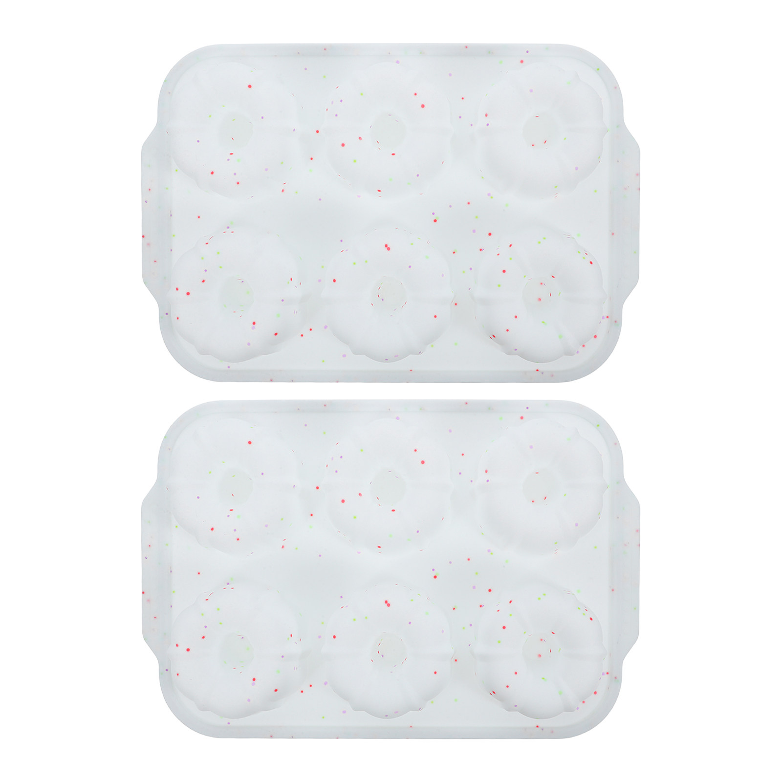 2Pcs Silicone Baking Molds Don - Donut Mold Silicone 评论和价格