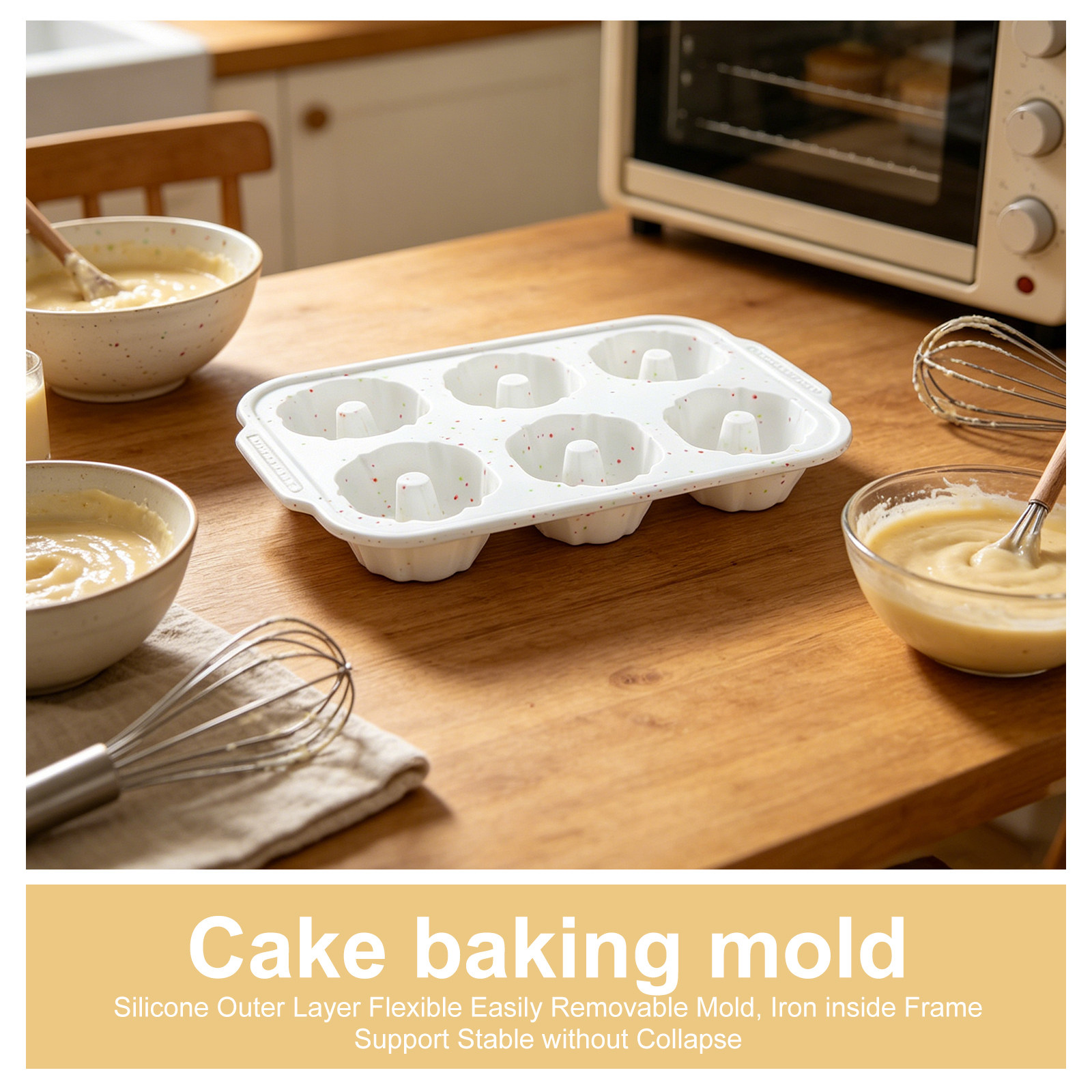 2Pcs Silicone Baking Molds Don - Donut Mold Silicone 评论和价格