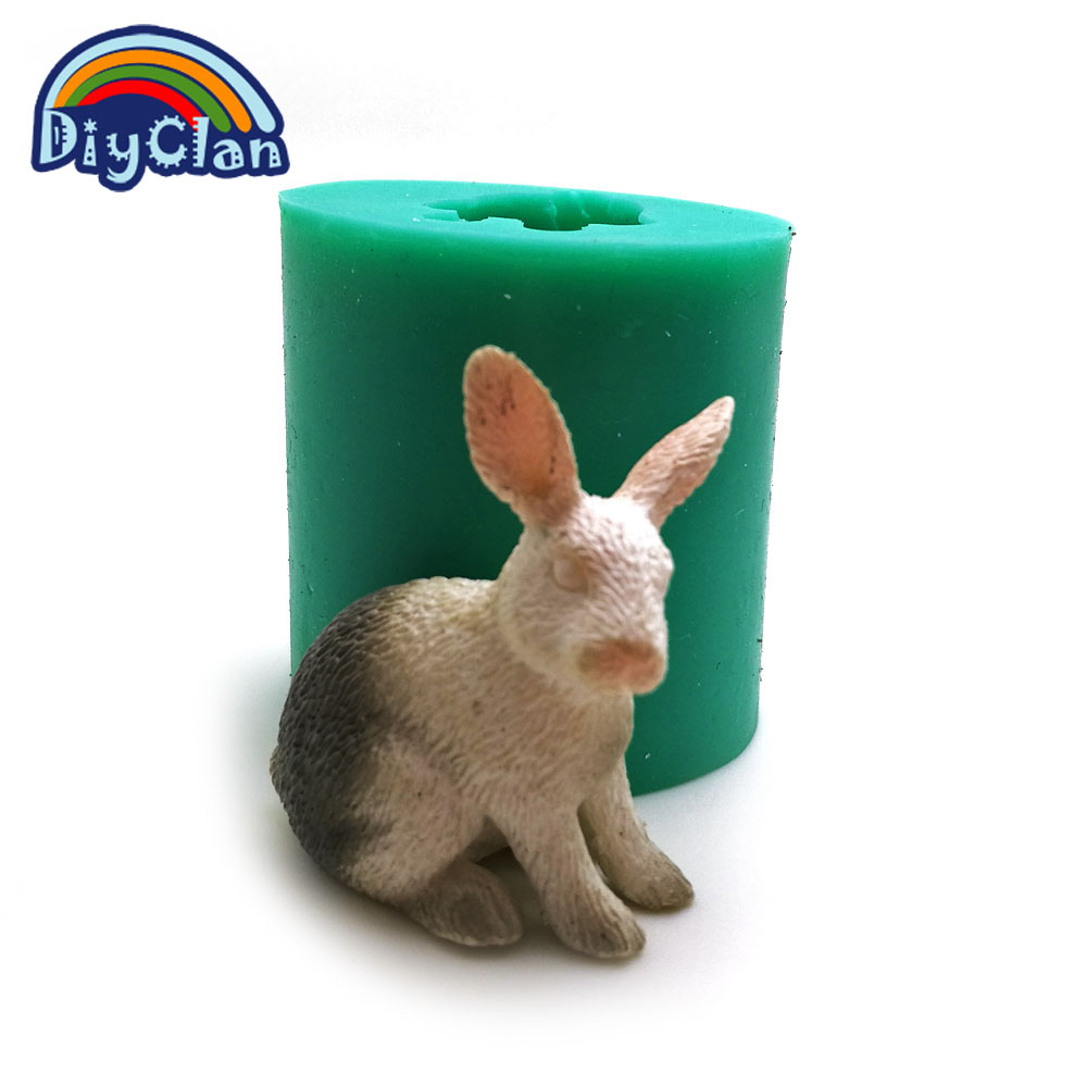 3D Simulation Rabbit Silicone  - Bunny Cake Mold 评论和价格