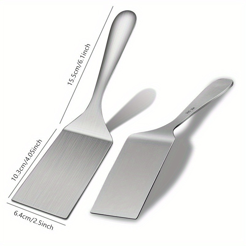 Small Stainless Steel Spatula, - Okonomiyaki Spatula 评论和价格