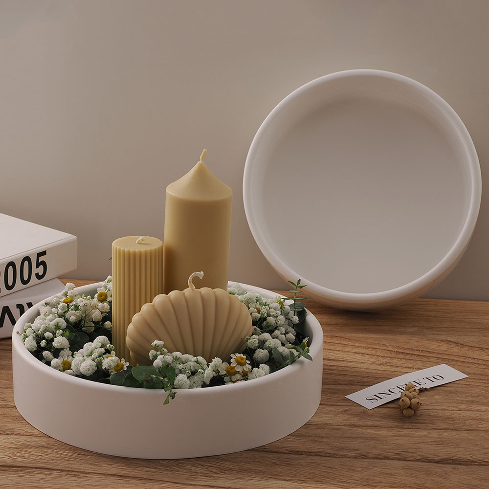 Large Capacity Cement Candle B - Potsticker Mold 评论和价格
