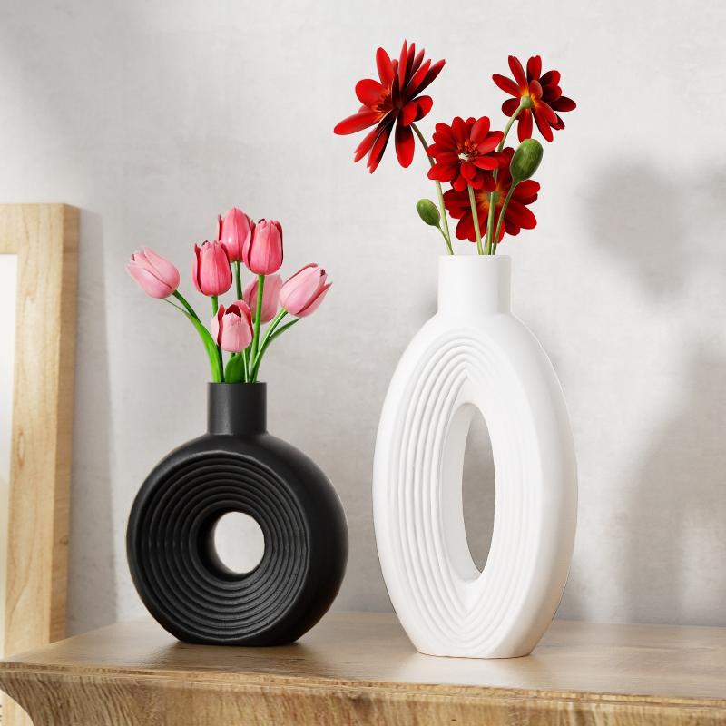 Nordic Donut Shape Vase Silico - Donut Mold Silicone 评论和价格