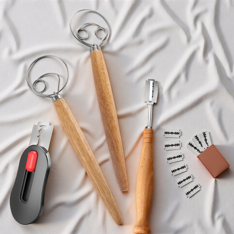 Kitchen Bread Cutter Set Cake  - Danish Pancake Pan 评论和价格