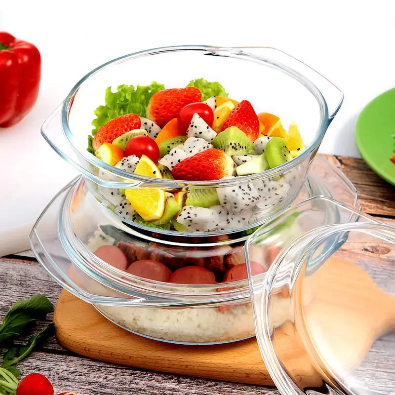 Tempered Glass Bowl with Lid H - Dim Sum Basket 评论和价格