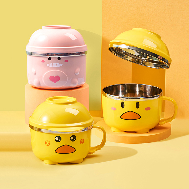 900/1200ml Cute Duck Ramen Bow - Dim Sum Basket 评论和价格