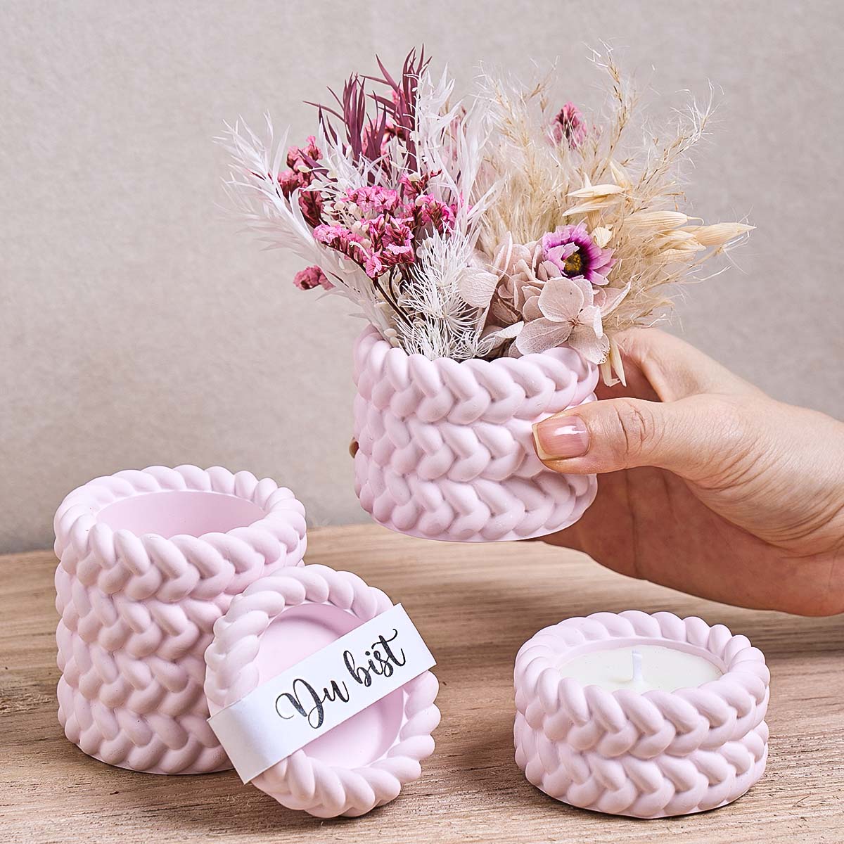 Woven Candle Jar Silicone Mold - Potsticker Mold 评论和价格