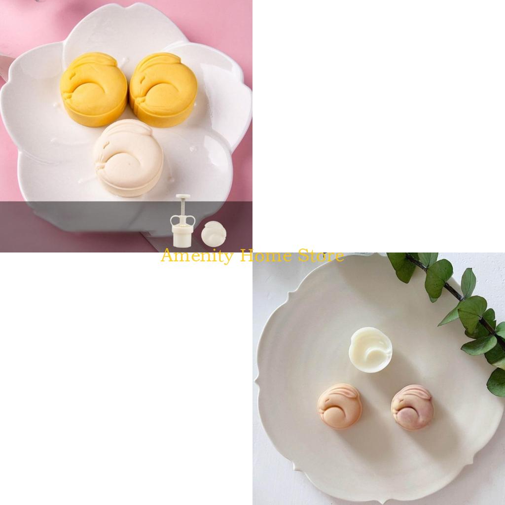 F26C Mooncake Mold 20g Cookie  - Bunny Cake Mold 评论和价格