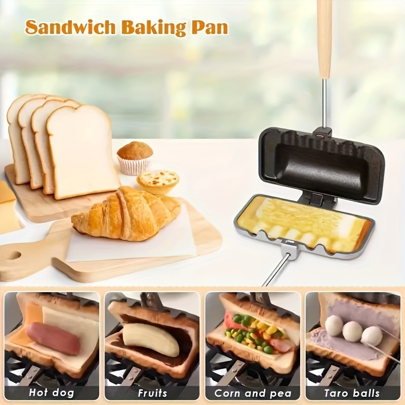 1pcs Breakfast Sandwich Maker  - Hot Dog Press 评论和价格