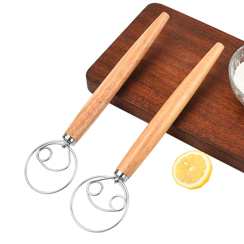 8Pcs 13 Inch Oak Handle Flour  - Danish Pancake Pan 评论和价格
