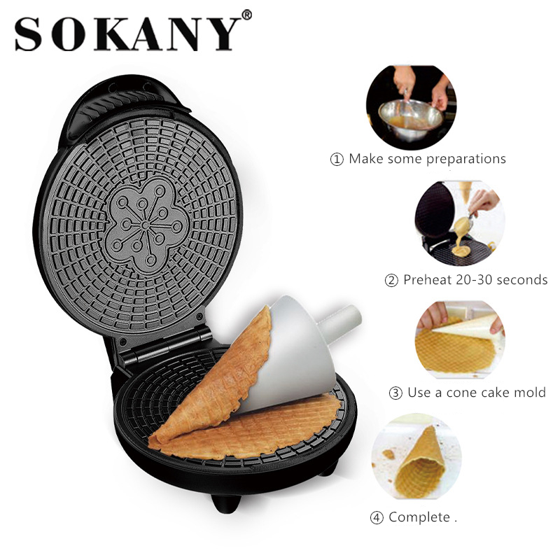 Electric Crispy Egg Roll Maker - Waffle Cone Maker 评论和价格
