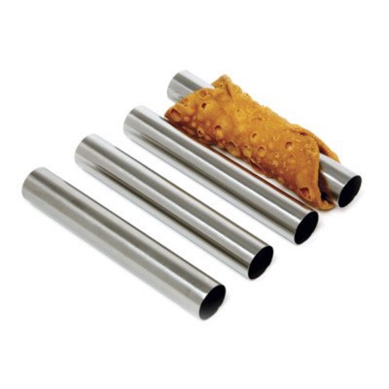 Alluminum Cannoli Forms, 4 Tub - Danish Pancake Pan 评论和价格