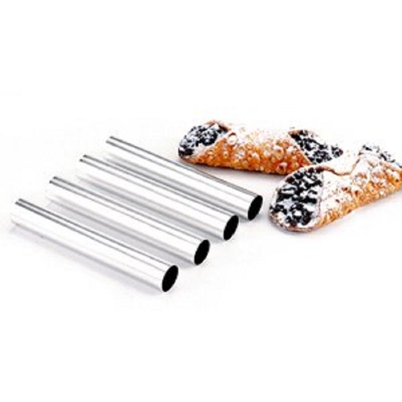 Alluminum Cannoli Forms, 4 Tub - Danish Pancake Pan 评论和价格