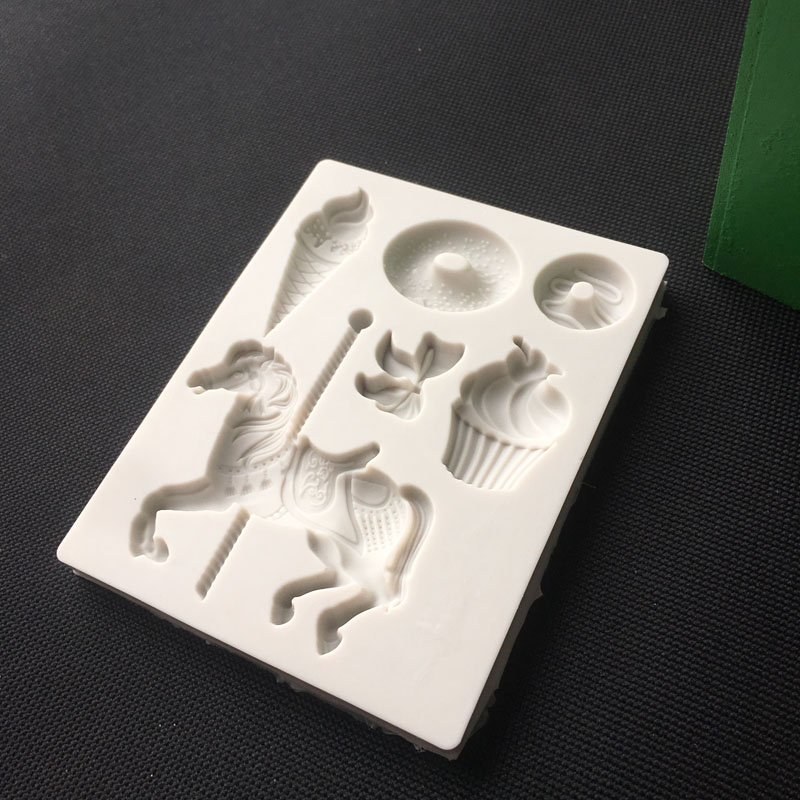 Trojan horse ice cream doughnu - Donut Mold Silicone 评论和价格