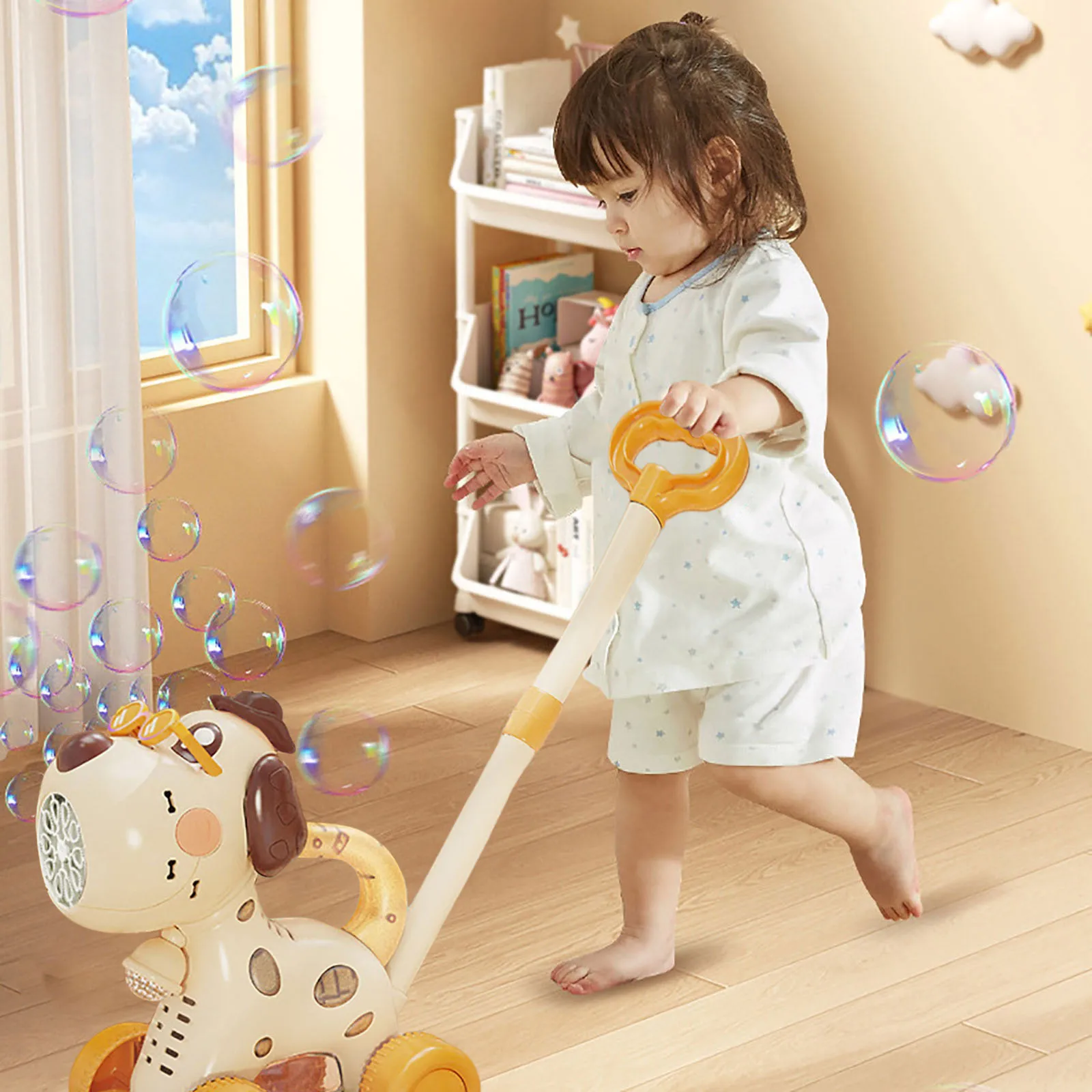 Dog Bubble Walker Toys Outdoor - Hot Dog Press 评论和价格