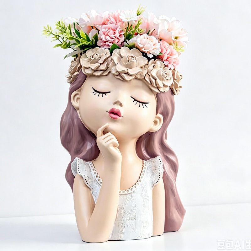 Contemplative Flower Fairy Vas - Potsticker Mold 评论和价格
