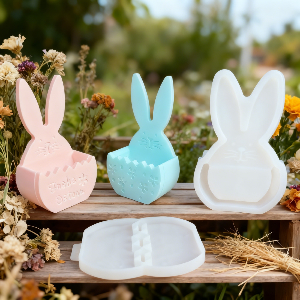 DIY Easter Decoration Resin Bu - Bunny Cake Mold 评论和价格