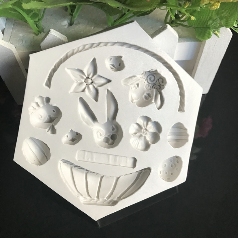 Easter Bunny Silicone Mold Fon - Bunny Cake Mold 评论和价格